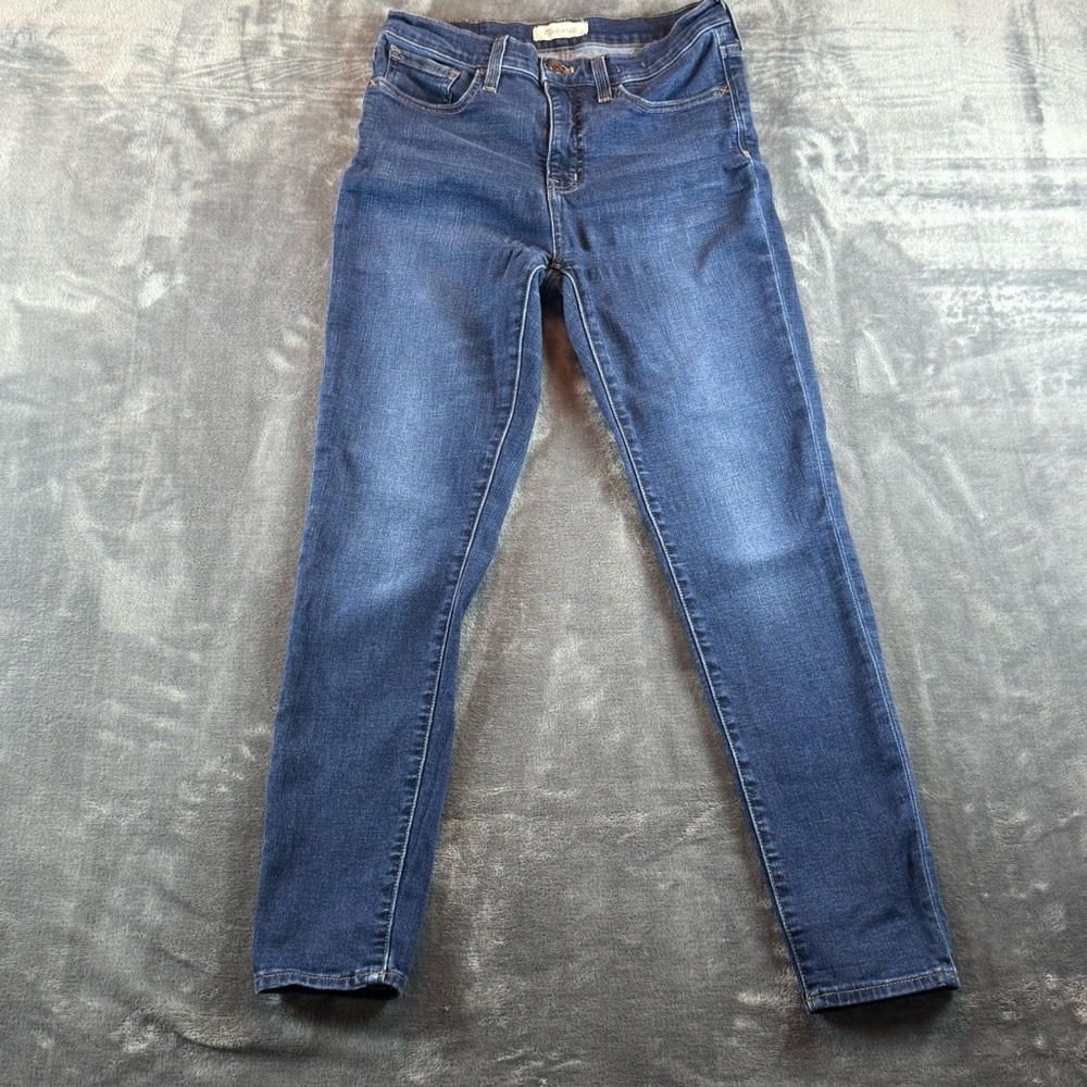 Madewell Women's Jeans size 28 Mid Rise Skinny Medium Wash High